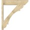 Ekena Millwork Olympic Slat Rough Sawn Outlooker, Douglas Fir, 8"W x 34"D x 38"H OUT08X34X38OLY06RDF - alternate 4